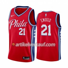 NBA Philadelphia 76ers Trikot Joel Embiid 21 Nike 2019-2020 Statement Edition Swingman - Herren